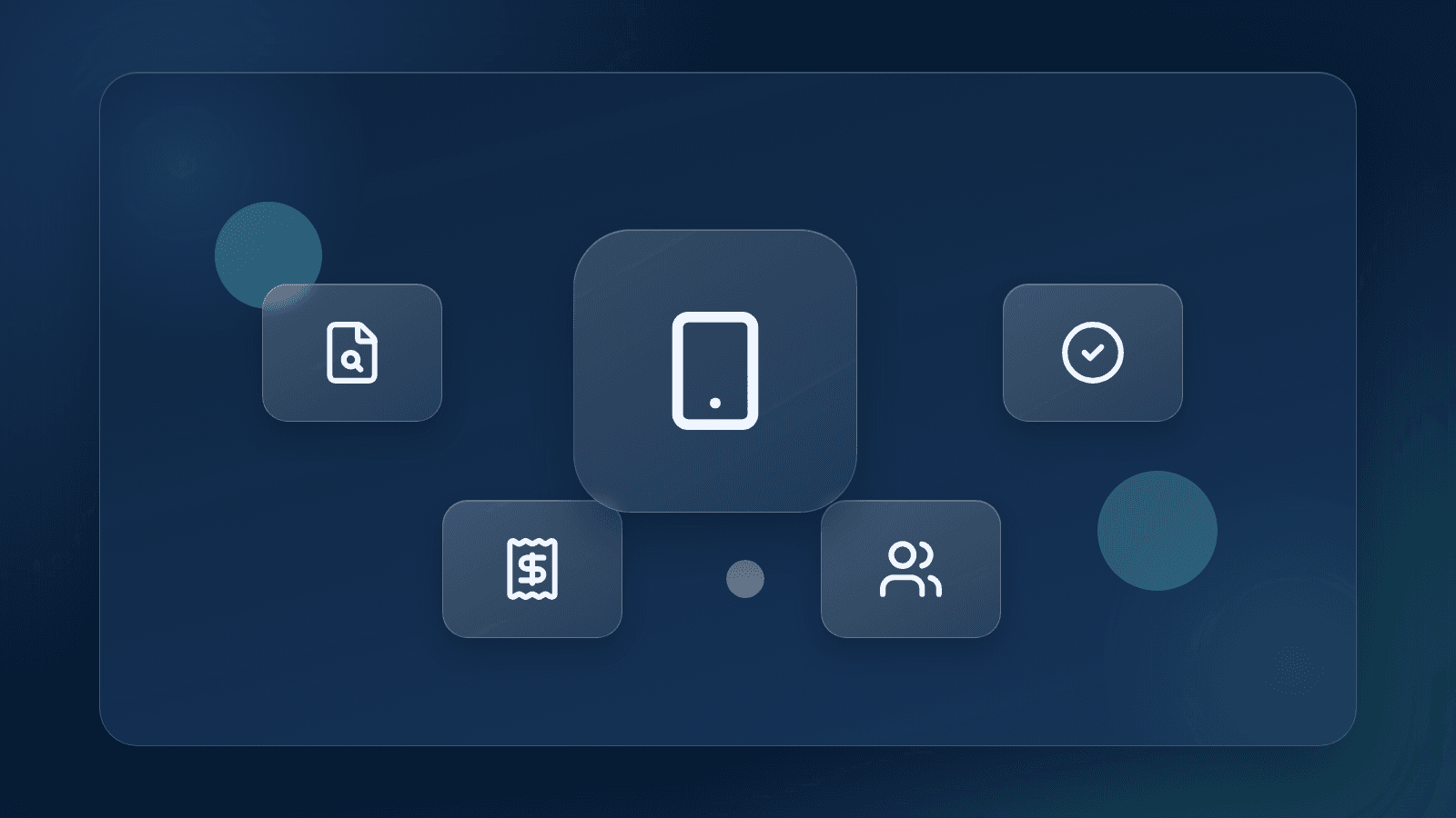 Generated illustration showing a budgeting decision board with recurring, cash-flow, and household workflow paths