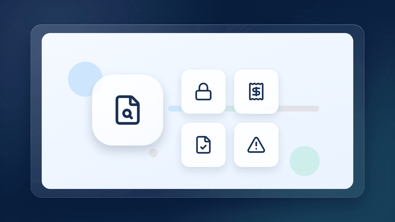 Illustration of trial signup and cancellation checkpoints with confirmation lock icon