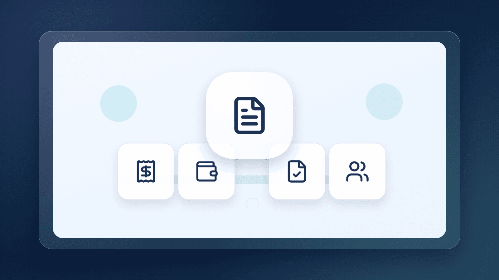 Illustration of rent payment lane with smaller fee add-ons and audit markers