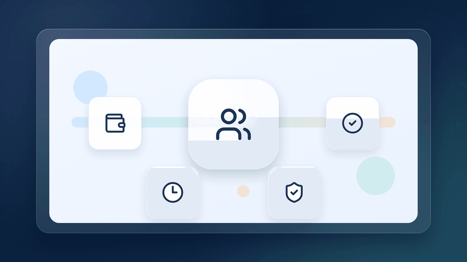Illustration of paycheck timeline branching into normal, caution, and contingency budget lanes