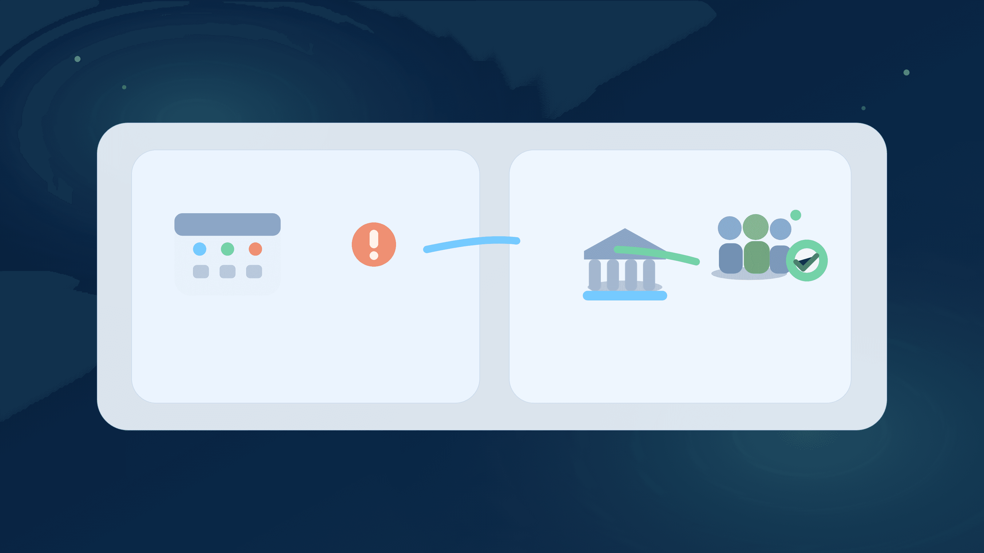 Illustration of rent anchor payment shifting dates while nearby bills are re-sequenced