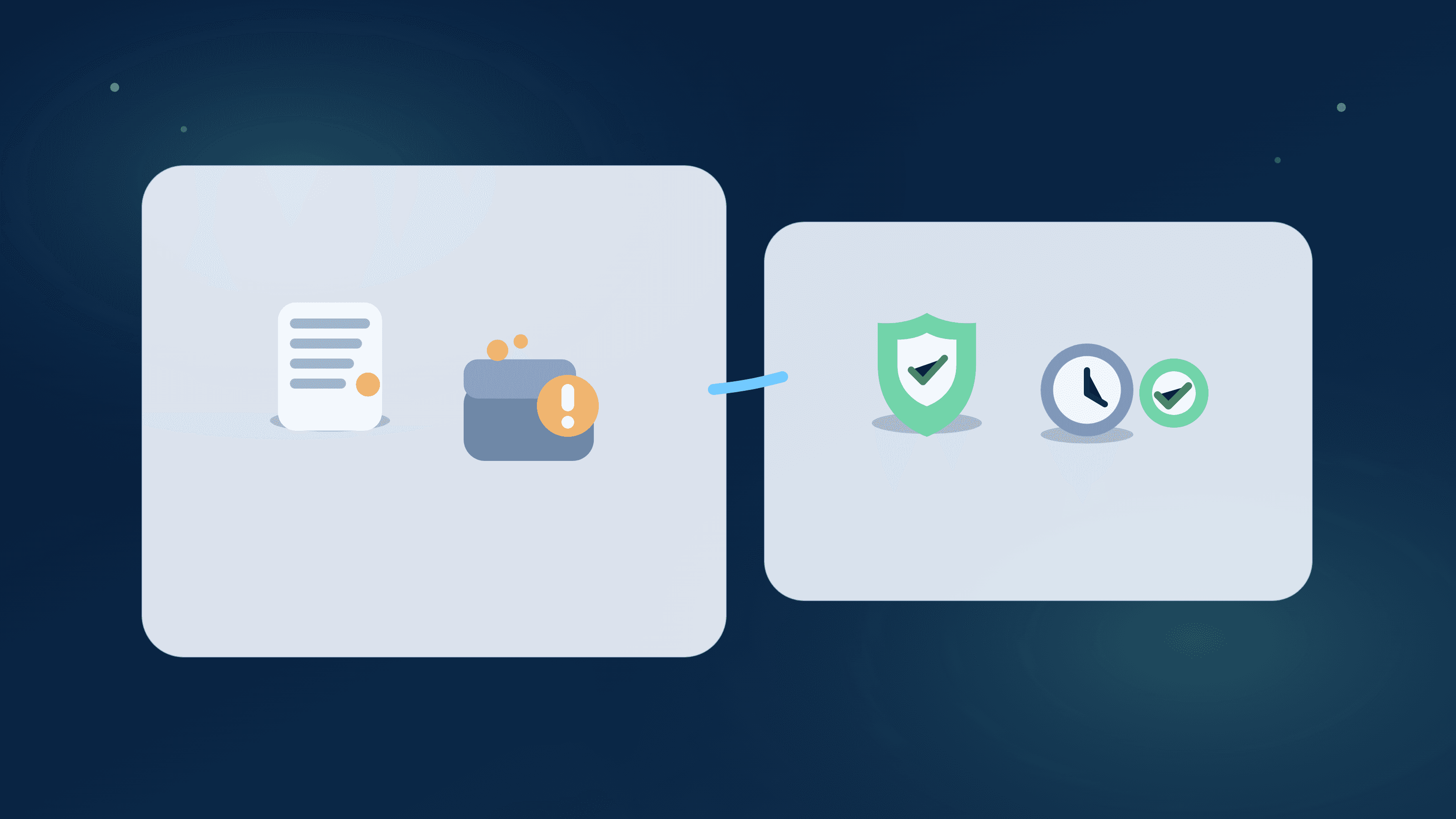 Generated illustration of plan comparison checkpoints for recurring bills and timing clarity