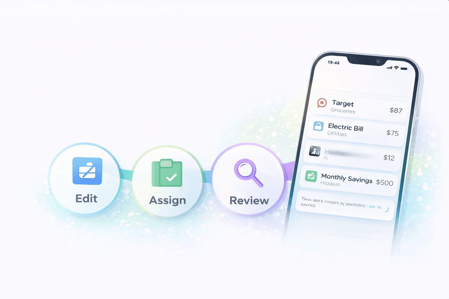 Stitch Money transaction cleanup workflow for merchant names and categories