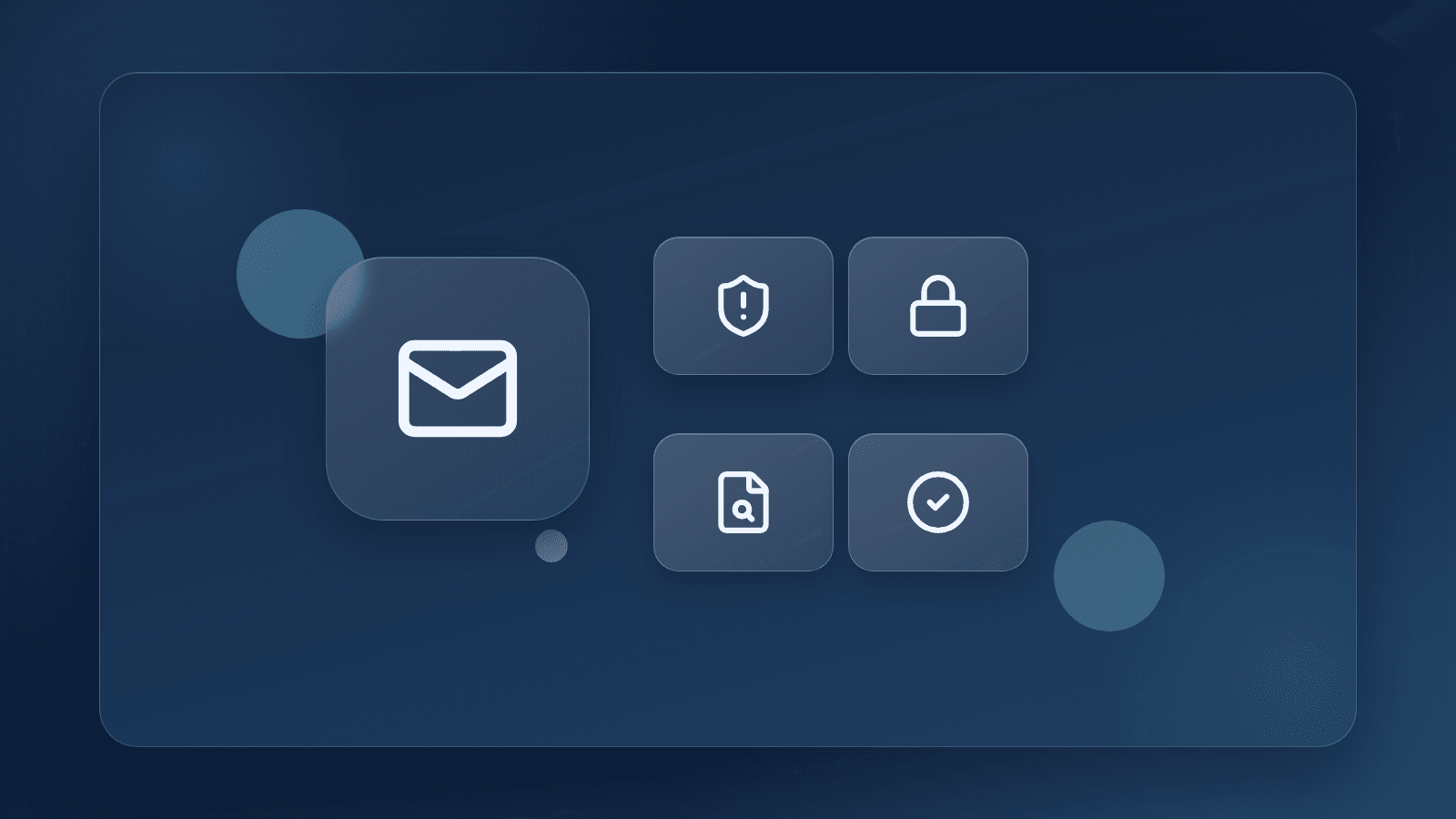 Generated illustration of a suspicious bank email routed into credential verification and monitoring steps