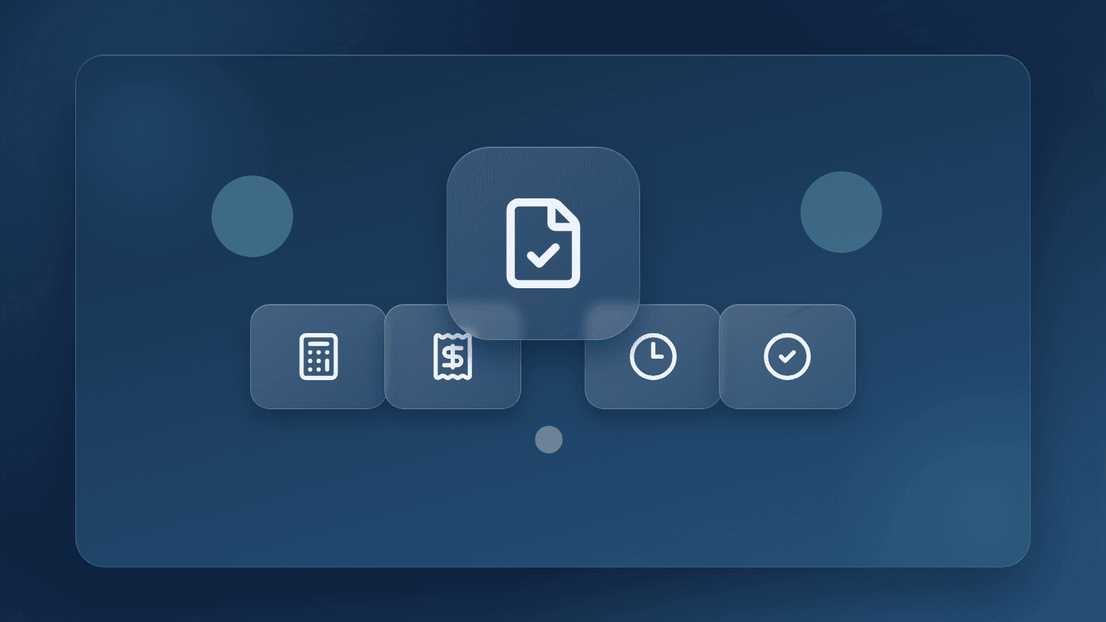 Generated illustration of a user evaluating cash-flow insights with a weekly decision checklist